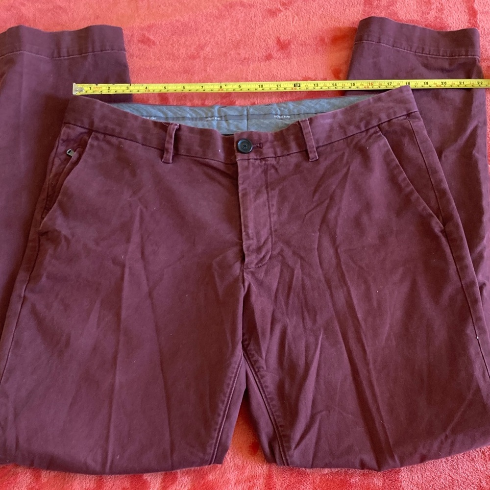 Michael Kors Men's Maroon Pants